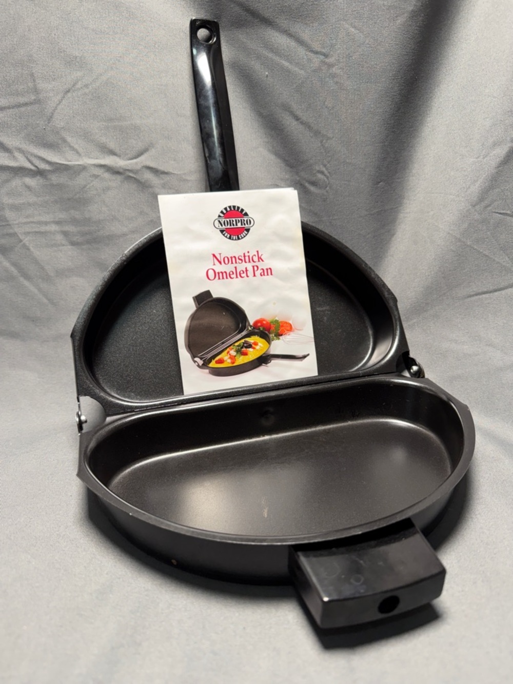 NORPRO Nonstick Omelet Pan - Black